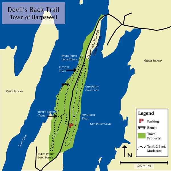 devils backbone trail map